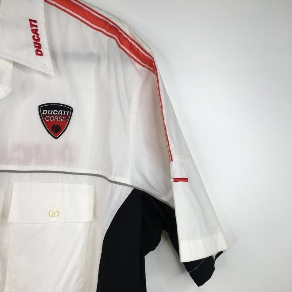 Ducati Button Down Shirt Ducati Corse Size Xxxl View 5